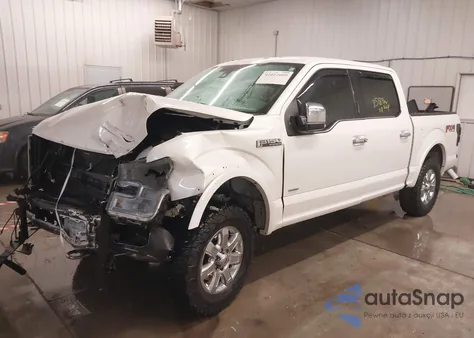 2015 Ford F-150 Platinum from USA, damaged, VIN 1FTEW1EG2FFB88588